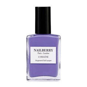 Bluebell nailpolish fra Nailberry LOxygn, purple
