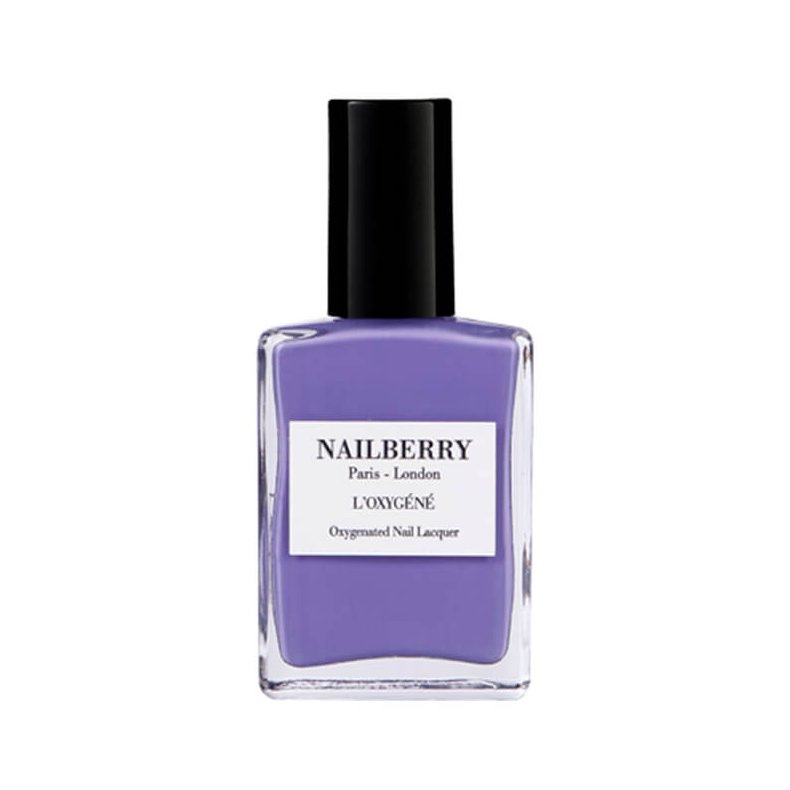 Bluebell nailpolish fra Nailberry LOxygn, purple