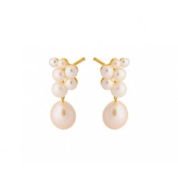 Ocean treasure earsticks Pernille Corydon, gold