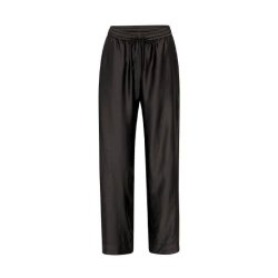 Garcia pants Karmamia, black rich satin