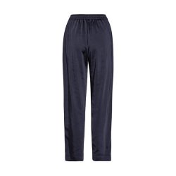Garcia pants Karmamia, navy rich satin