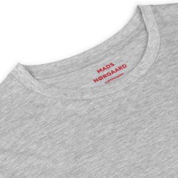 Organic jersey Teasy tee Mads N�rgaard, light grey melange