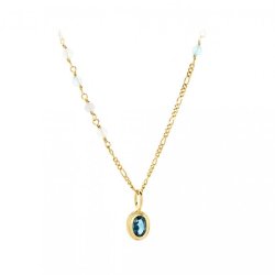 Hellir blue ice necklace Pernille Corydon