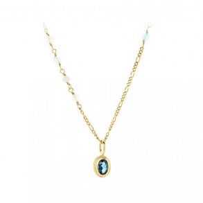 Hellir blue ice necklace Pernille Corydon