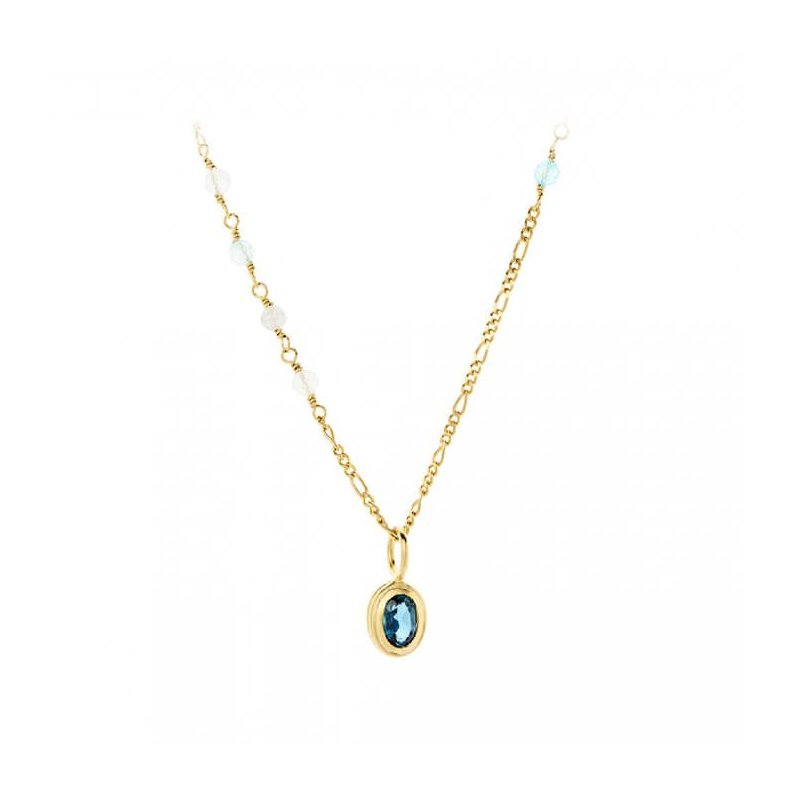 Hellir blue ice necklace Pernille Corydon
