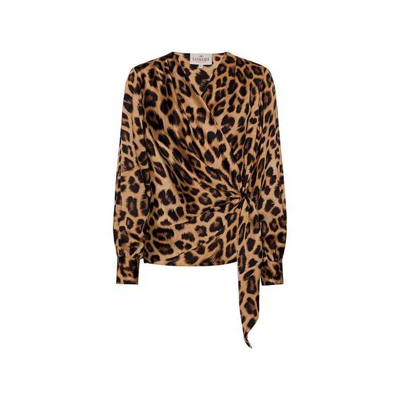 Ines blouse Karmamia, leopard