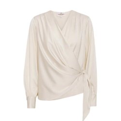 Ines blouse Karmamia, ivory