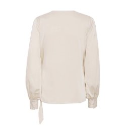 Ines blouse Karmamia, ivory