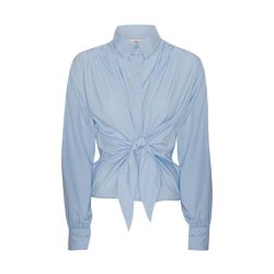 Lee shirt Karmamia, sky blue cotton