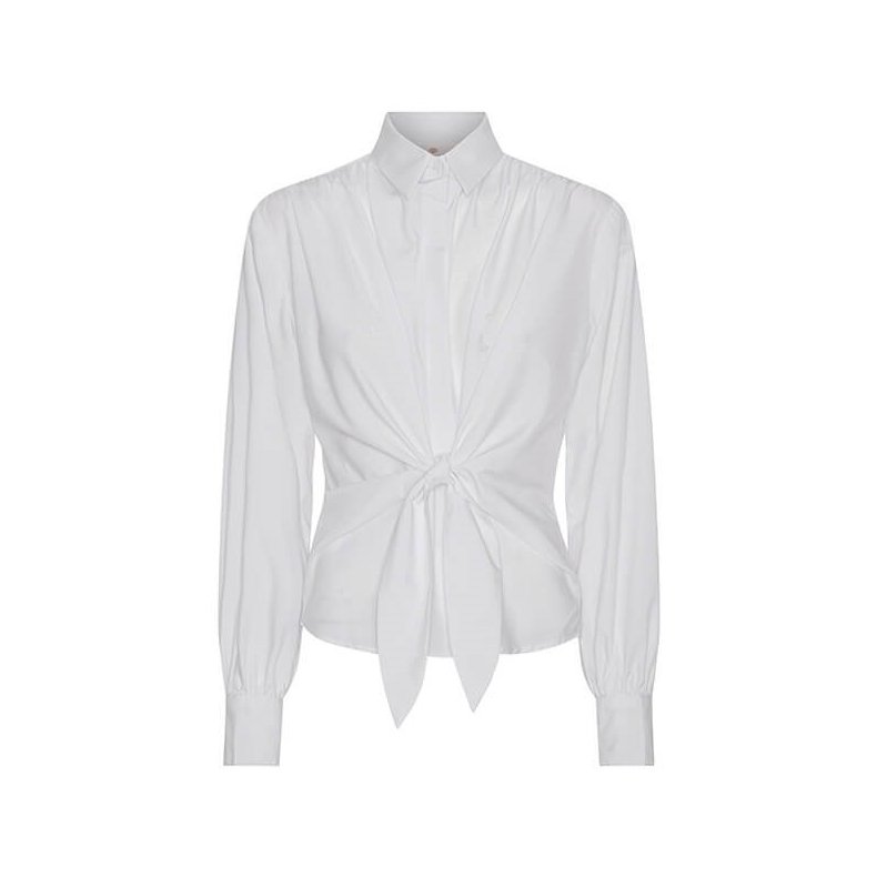 Lee shirt Karmamia, white cotton