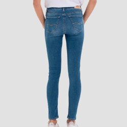 Luzien skinny high waist fit jeans Replay, hyperflex stretch denim