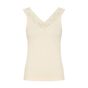 Miriam v-lace top Tim & Simonsen, panna