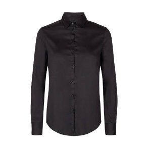 Martina sustainable shirt Mos Mosh, black