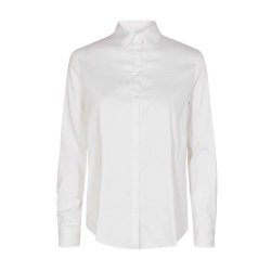 Martina sustainable shirt Mos Mosh, white