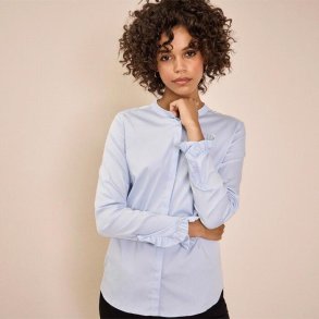 Mattie Sustainable shirt Mos Mosh, light blue