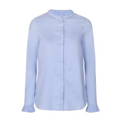 Mattie Sustainable shirt Mos Mosh, light blue