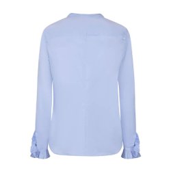 Mattie Sustainable shirt Mos Mosh, light blue