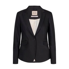 Blake Night Blazer sustainable Mos Mosh, black