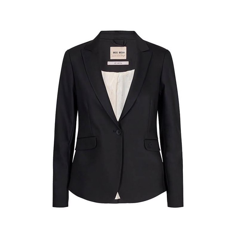 Blake Night Blazer sustainable Mos Mosh, black