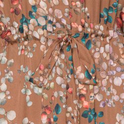 Nakita dress Karmamia, melange brown