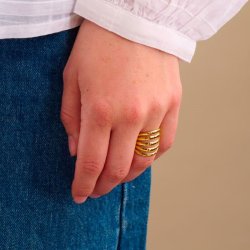 Poetry ring Pernille Corydon, gold