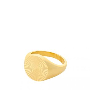 Ocean star signet ring Pernille Corydon, gold
