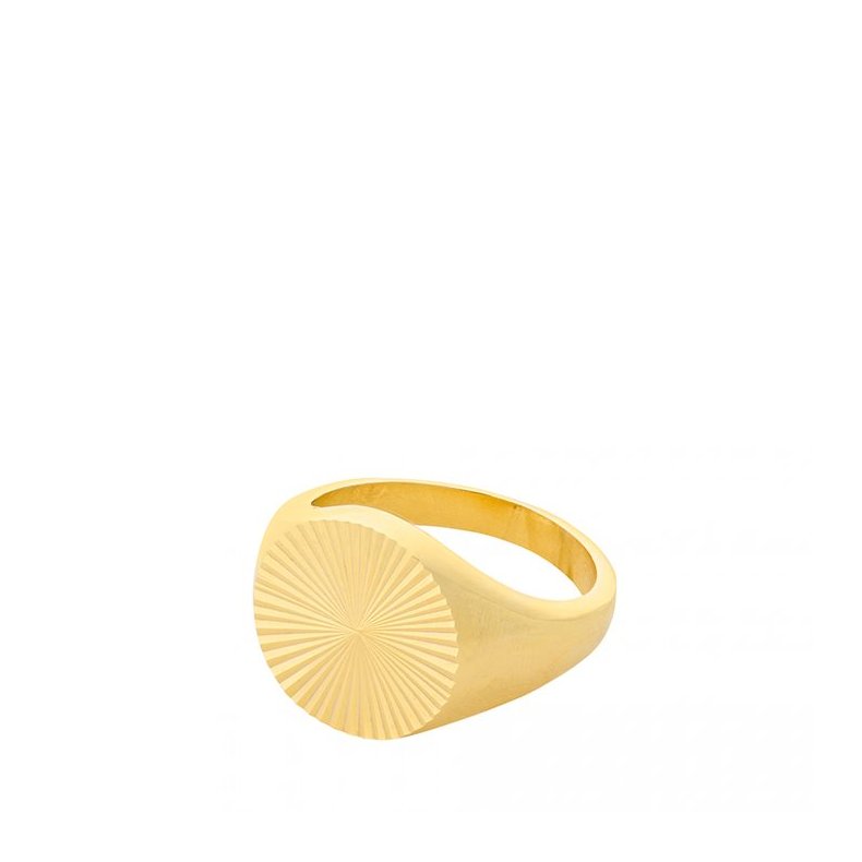 Ocean star signet ring Pernille Corydon, gold