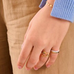 Sea reflection ring Pernille Corydon, gold