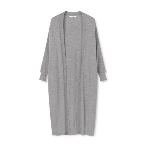 Sister SibinLinnebjerg  cardigan, dark melange grey