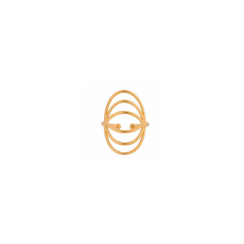 Silhouette ring Pernille Corydon, gold