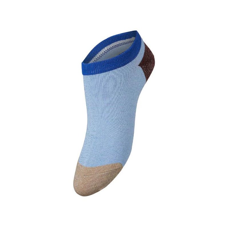 Sneakie block sock Beck Sndergaard, brunnera blue