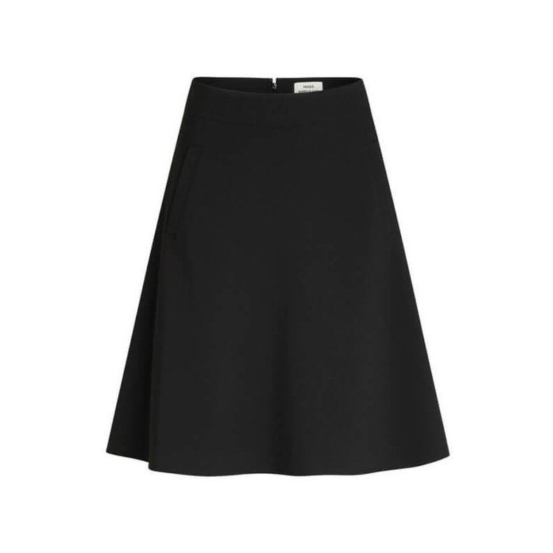 Recycled sportina stelly skirt Mads Nrgaard, black