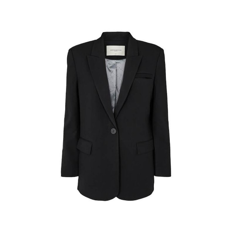 Tailor jacket Copenhagen Muse, black solid