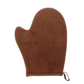 Tanning glove Vinca Meraki, brown