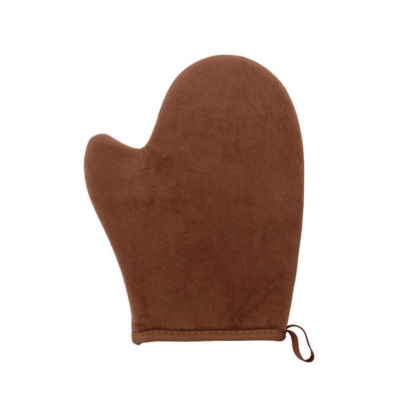 Tanning glove Vinca Meraki, brown