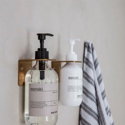 Meraki wall mount, brushed brass finish